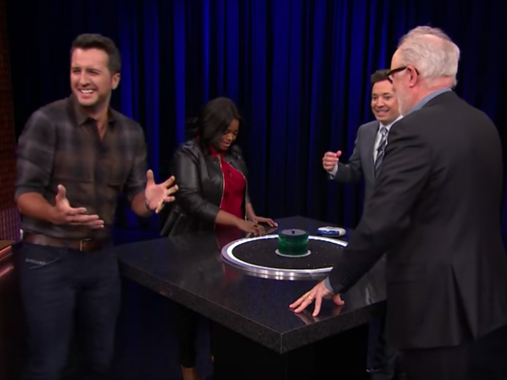 Watch Luke Bryan Play Catchphrase With Octavia Spencer, John Lithgow and Jimmy Fallon + Perform “Fast” on “The Tonight Show”